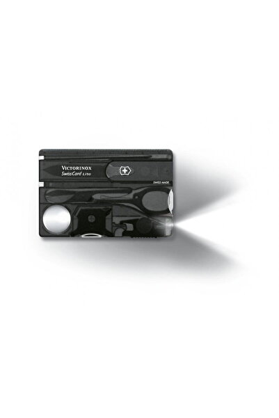 Victorinox SWISSCARD LITE negru transparent