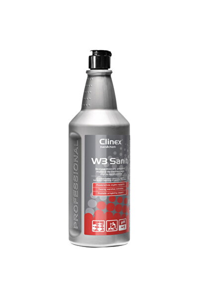 Clinex Detergent lichid, concentrat, pentru curatarea obiectelor sanitare, 1 ...