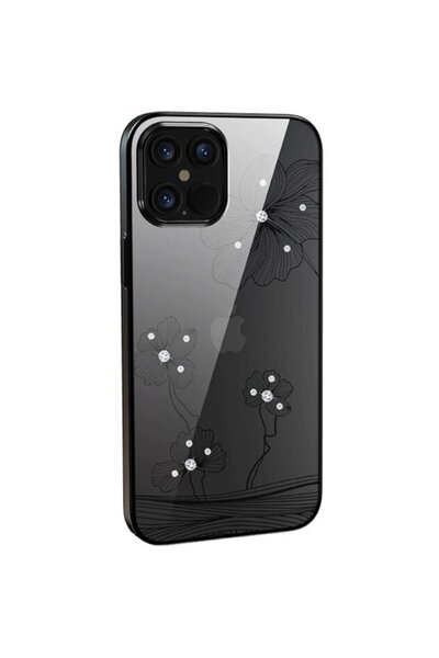 Devia Crystal Flora case iPhone 12 mini black