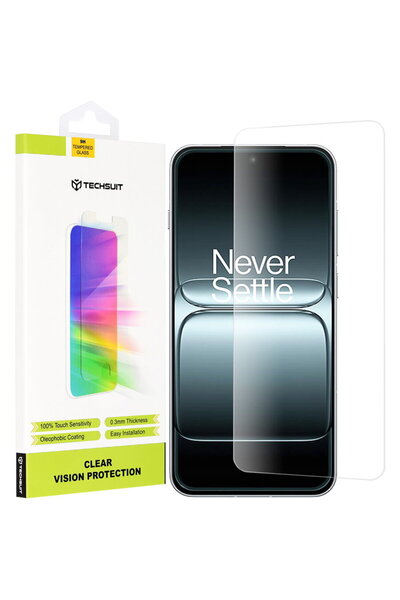 Techsuit Προστατευτική μεμβράνη για OnePlus 13T - Clear Vision Glass - Διαφανές