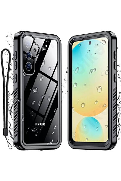ShellBox Husă pentru Samsung Galaxy S25 Plus - Carcasă impermeabilă IP68 - Negru
