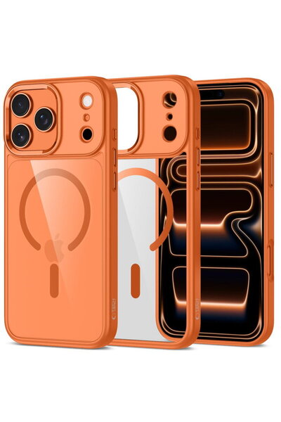 Tech-Protect Θήκη Magmat MagSafe για iPhone 17 Pro Max, με διαφανή πλάτη, συμ...