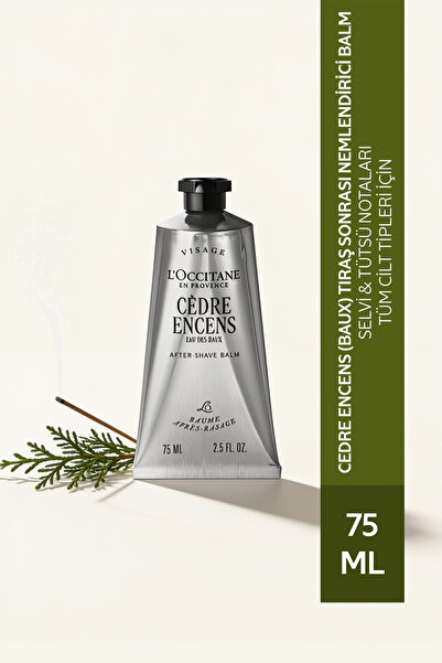 L'Occitane Cedre Encens (Baux) Tıraş Sonrası Nemlendirici Balm, Selvi ve Tüts...