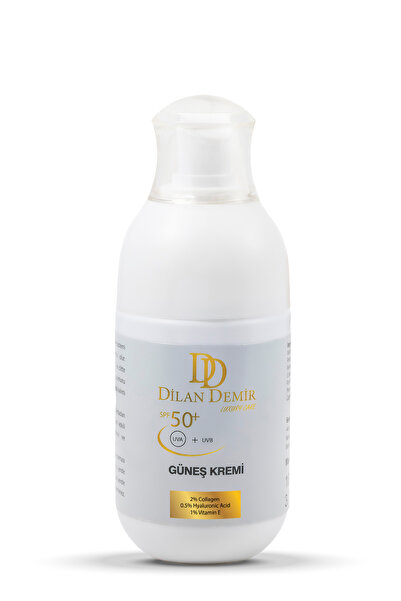 SPF 50+ Yüz ve Vücut Güneş Kremi ,Kolajen, Hyaluronik Asit 100 ML
