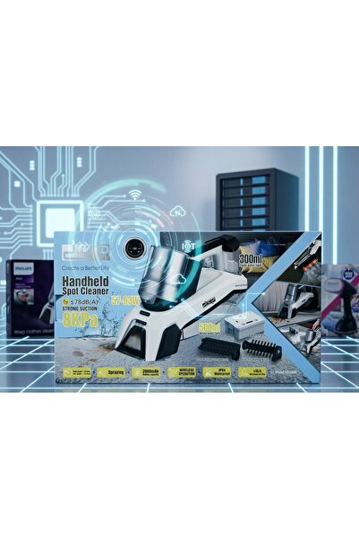 Generic جهاز تنظيف البقع المحمول DSP KD2049 مع تحكم بسرعتين وشفط قوي 8 كيلو ب...