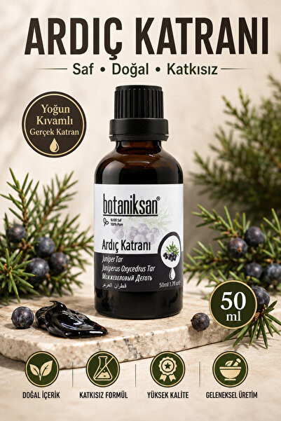 botaniksan Ardıç Katranı 50 ml %100 Saf Doğal Katkısız Yoğun Kıvamlı