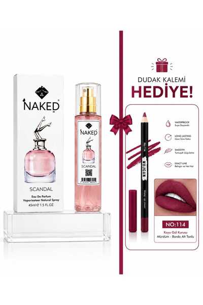 naked Özel Kadın Parfümü 45 Ml