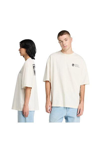 Timberland B0A5M8Rcm91-R Archive Boot &amp; Quot; Tee Men's Cream