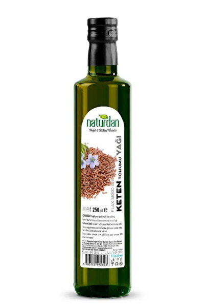 Naturdan Keten Tohumu Yağı 250 ml