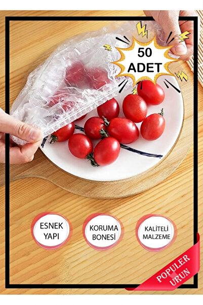 embays collection ( 50 Adet ) Çok Amaçlı Bone, Tabak Bonesi, Gıda Bonesi, Ten...