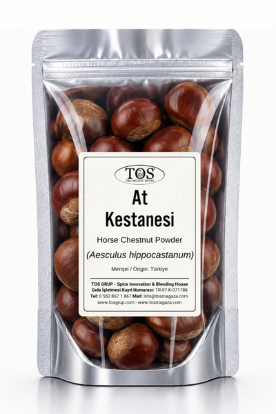 TOS The Organic Spices At Kestanesi 50 gr (1. Kalite) Aesculus hippocastanum ...