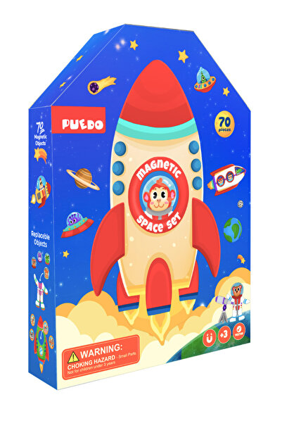PUEDO Manyetik Oyun Seti - Uzay