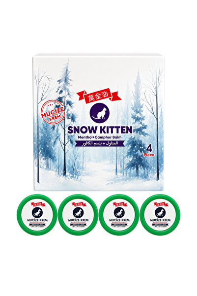 medicablends Snow Kitten Menthol Balm Mucize Krem - 4 lü