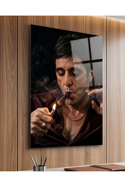 FavloArt Scarface Pleksi Tablo – Cinematic Collection