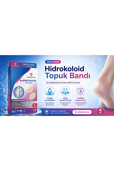 Life Care Hidrokolloid Topuk Bandı