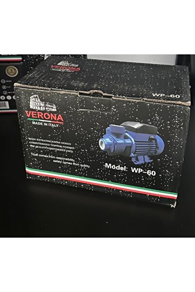 Verona مضخة مياه فيرونا WP-60 نص حصان 0.5HP إيطالية 370W رفع 30 متر