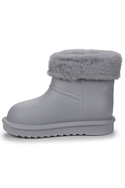 Kiko Kids Geta Su Geçirmez İçi Kürklü Kız Çocuk Eva Yağmur Kar Çizme