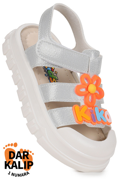 Kiko Kids Jelly Glitter Light Sole Girls' Sandals