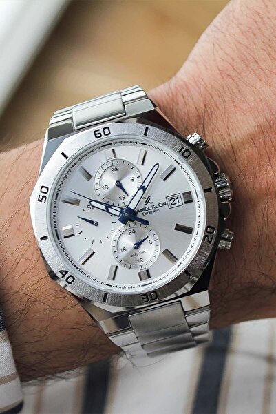 Daniel Klein ساعة يد رجالية DK348583 بسوار فولاذي