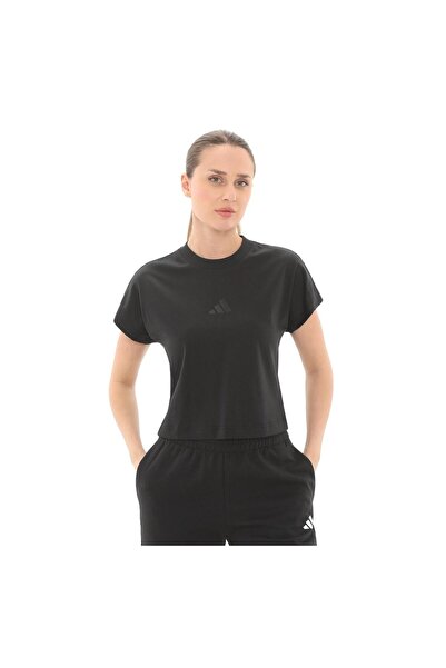 adidas Jj1235-K Adidas W All Szn Tee Women's T-Shirt Black
