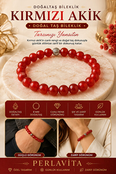 Reflect Your Style with Red Agate Natural Stone Bracelets