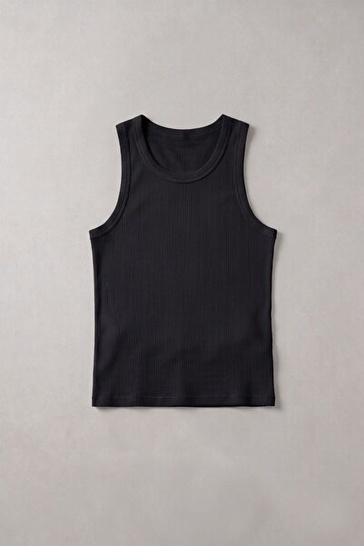 gothamvibes Erkek Tank Top Siyah Atlet