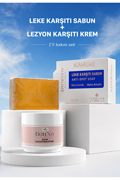 TUBALİFE BenNO Siğil/Et Beni/Nasır için Kozmetik Bakım Kremi + Alfarume Leke ...