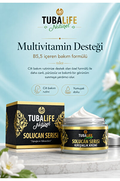 TUBALİFE Kırışıklık Karşıtı Krem 50 ml – Cilt Sıkılaştırıcı ve Nemlendirici A...