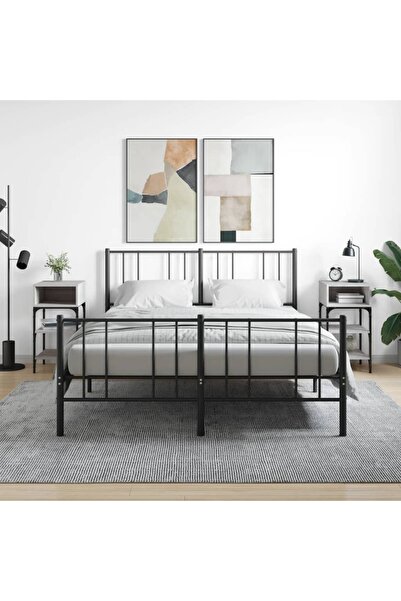Concept Noptiere, 2 buc., gri sonoma, 35x34,5x70 cm, lemn compozit