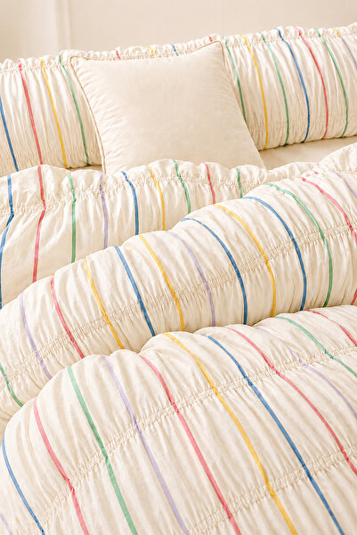 Ricco Lifes Drawstring Single Summer Bomb Cotton Duvet Cover Set