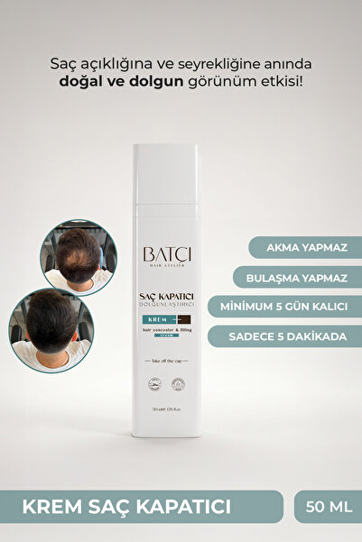 Batçı Saç Kapatıcı Dolgunlaştırıcı Sıvı Krem 50 ml