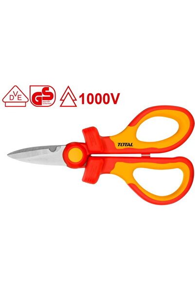 TOTAL - Foarfeca izolata pentru electrician 1000V