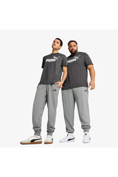 Puma Essentials No 1 Logo Erkek Gri Eşofman Altı