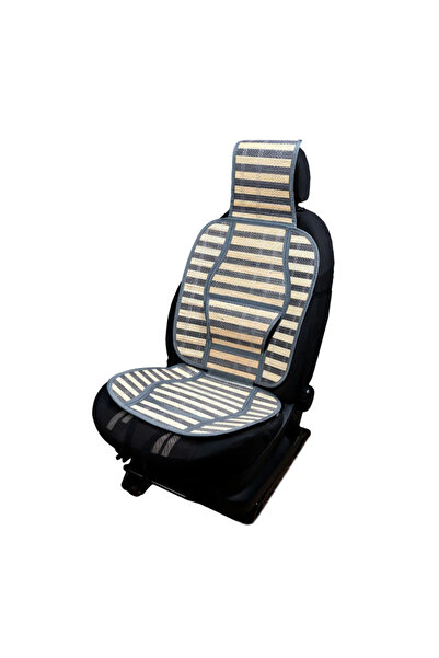TAKKOLAY Smoked Bamboo Mattress with Striped Waist Support, Anti-Sweat, 2-Pie...