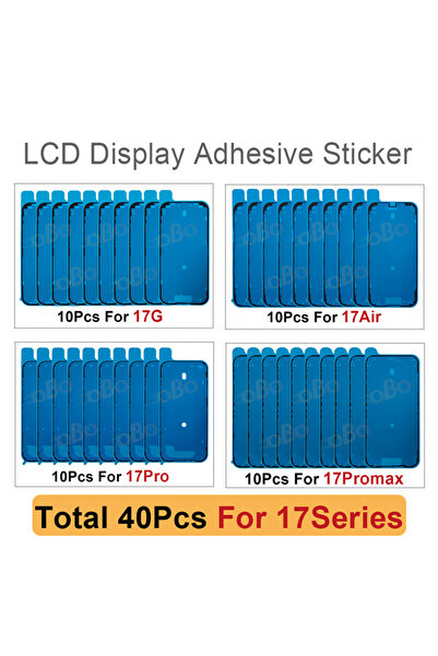 Choice1 40 قطعة من ملصقات العزل المقاومة للماء لشاشات LCD من سلسلة 17 (10 قطع...