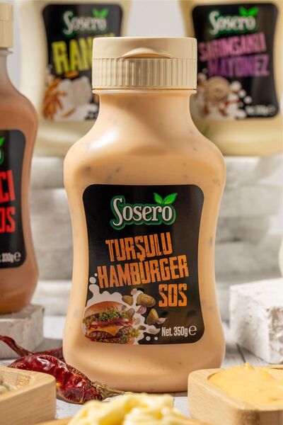 Sosero Turşulu Burger Sos 350 gr