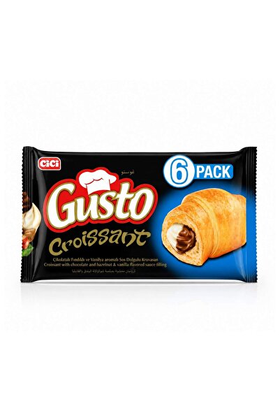 cici Kruvasan Çikolata Vanilyalı 40 Gr. 6 Adet (1 Kutu)