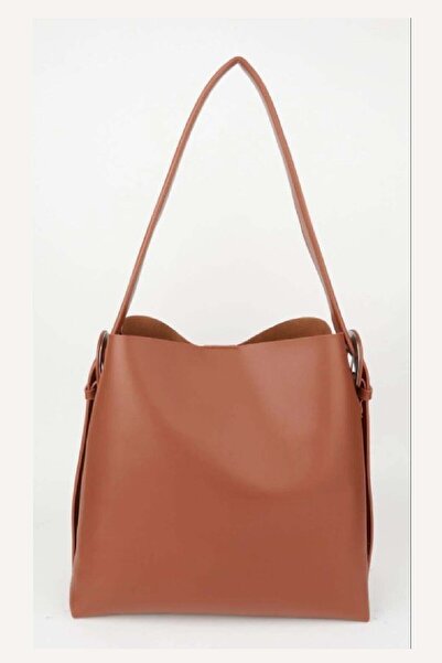 Mckanzie Shoulder Bag with Belt Buckle on Both Sides