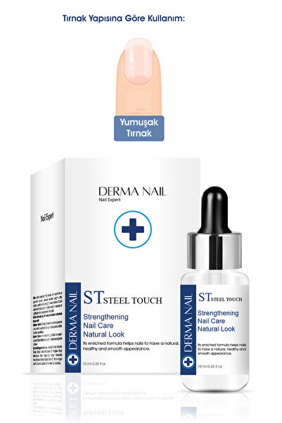 DermaNail Nail Expert ST – Steel Touch | Yumuşak Tırnaklar İçin Sertleştirmey...