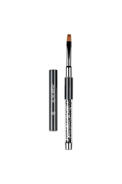 LUXORISE Pensulă pentru unghii cu gel nr. 4 Crystal Black, LUXORISE