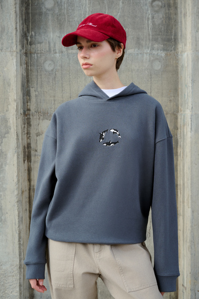 Reflect Studio Orka SuperSoft Hoodie - Antrasit