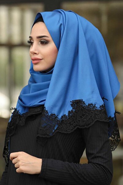Neva Style شال من الحرير ذو مظهر دانتيل، رمز المنتج 1004