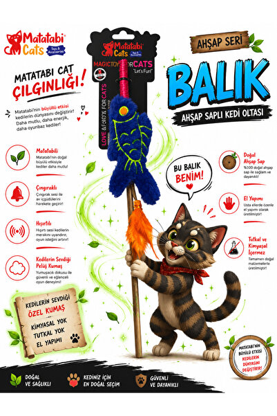 MATATABİ CATS OLTA BALIK (HIŞIRTILI,ÇINGIRAKLI ,MATATABİ Lİ,MUHTEŞEM KUMAŞLI ...