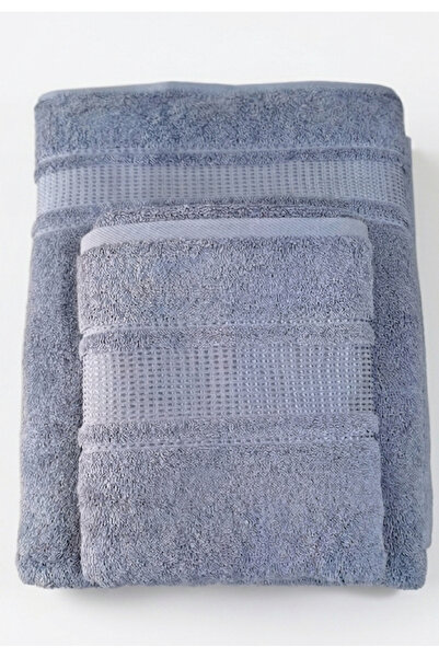 Özdilek Set de prosoape Colourist 100% bumbac CULOARE INDIGO (prosop de mână+...