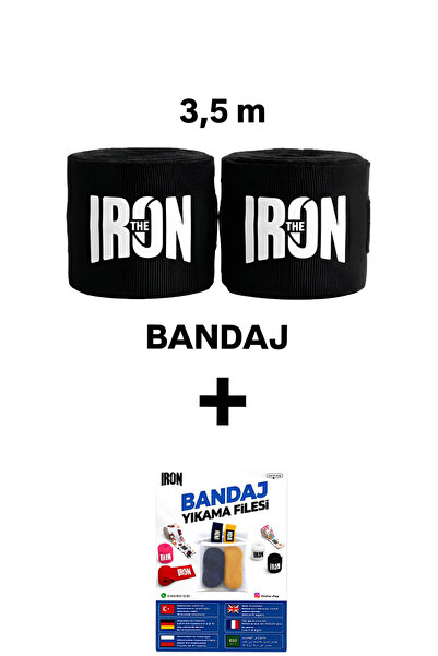 THE IRON Boxing, Kick Boxing, Muay Thai, Mma and Combat Sports Bandage + Wash...