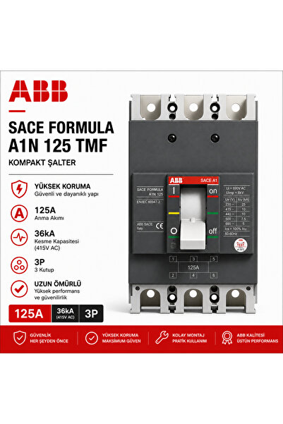 1sda066782r1 Formula Kompakt Şalter A2n 160a 36ka