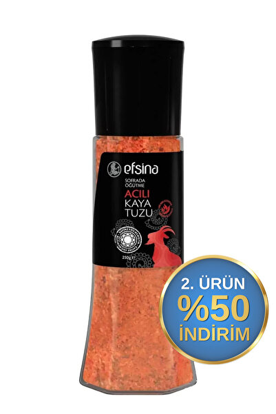 Efsina 250 gr Sofrada Öğütme Acılı Kaya Tuzu