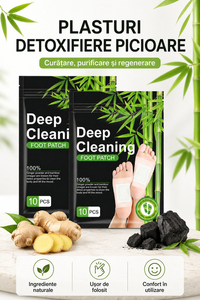 Regal Bliss Plasturi Detoxifiere Picioare, remediu natural de curatare, purif...