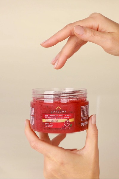 LOVECRA Body Scrub El Bakım Ve Ölü Derilerden Arındırıcı Onarıcı Vucüt Peelin...
