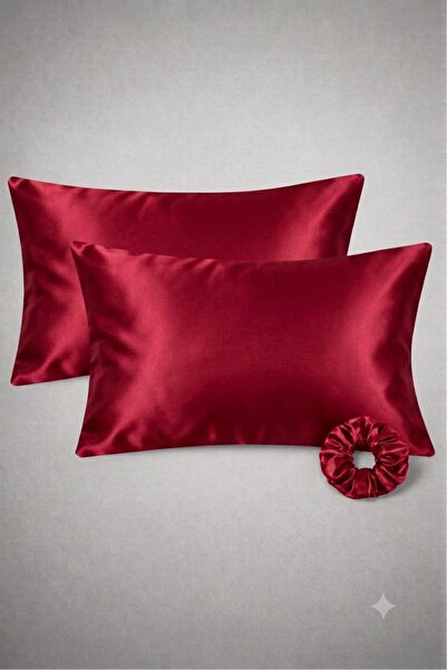 DUSK Satin 2 Pieces 50X70 Pillowcases Curly Hair Girls
